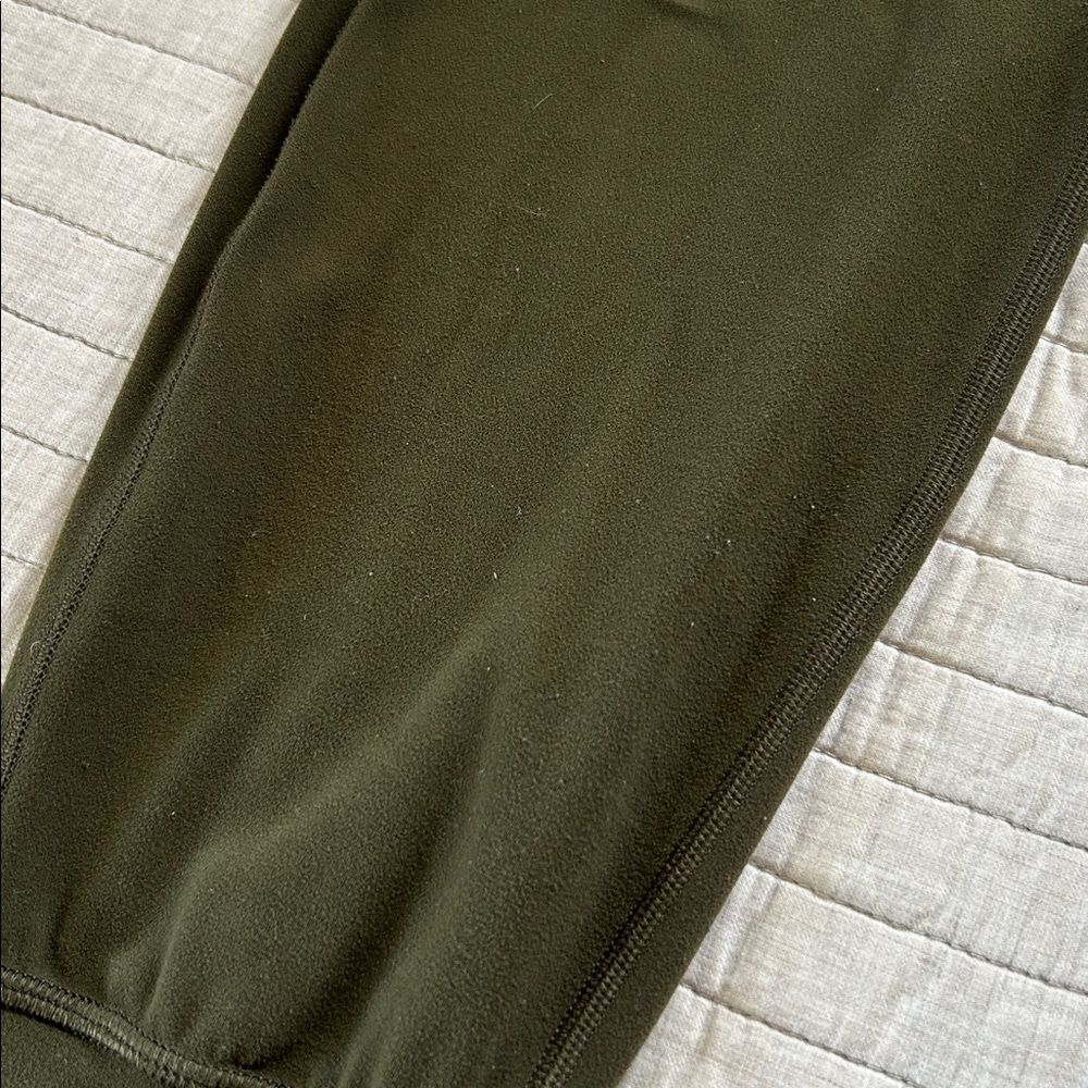 Lululemon Aline army green high rise legging joggers full length 8​ - Picture 4 of 16